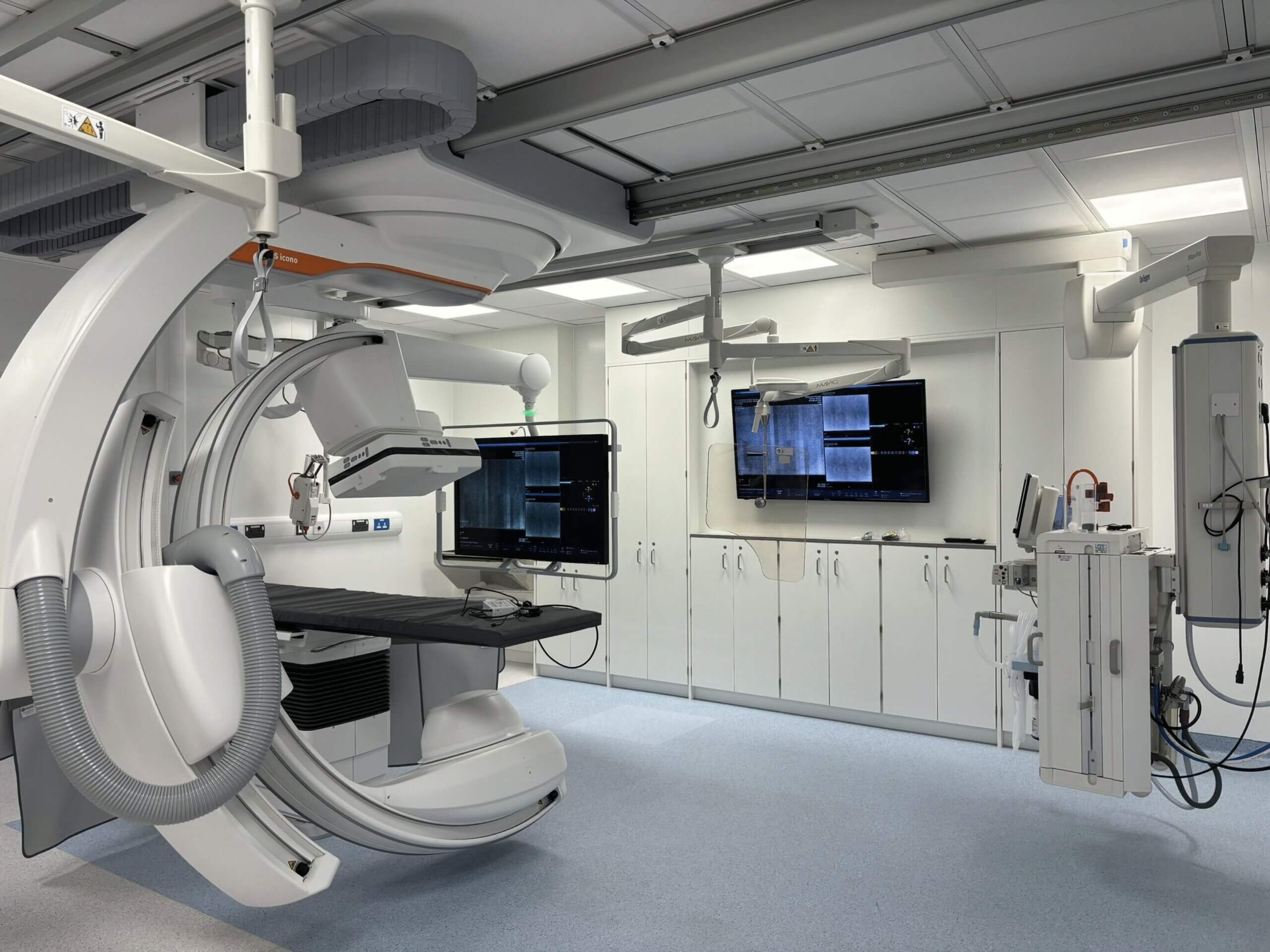 Room 12 healthcare refurbishment radiology suite Beaumont Hospital