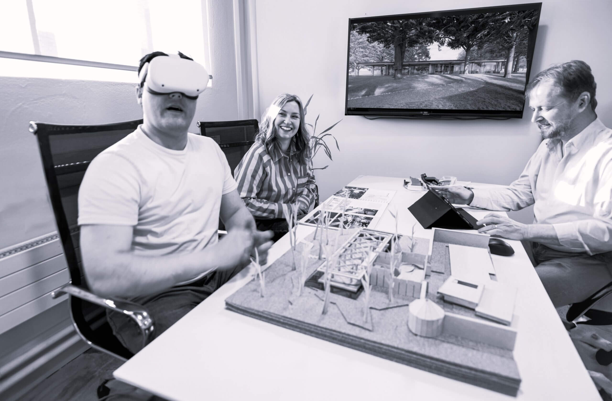 Rejen Architects employing the latest technology in Architectural practice.